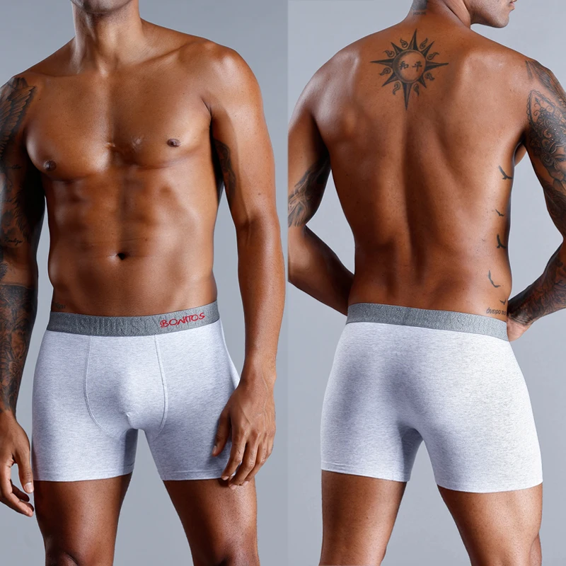 4Pcs Cotton Men Underpant Pack Sexy Underwear For Man Boxer Shorts Men's Panties Brand Male Boxershorts Boxers Homme