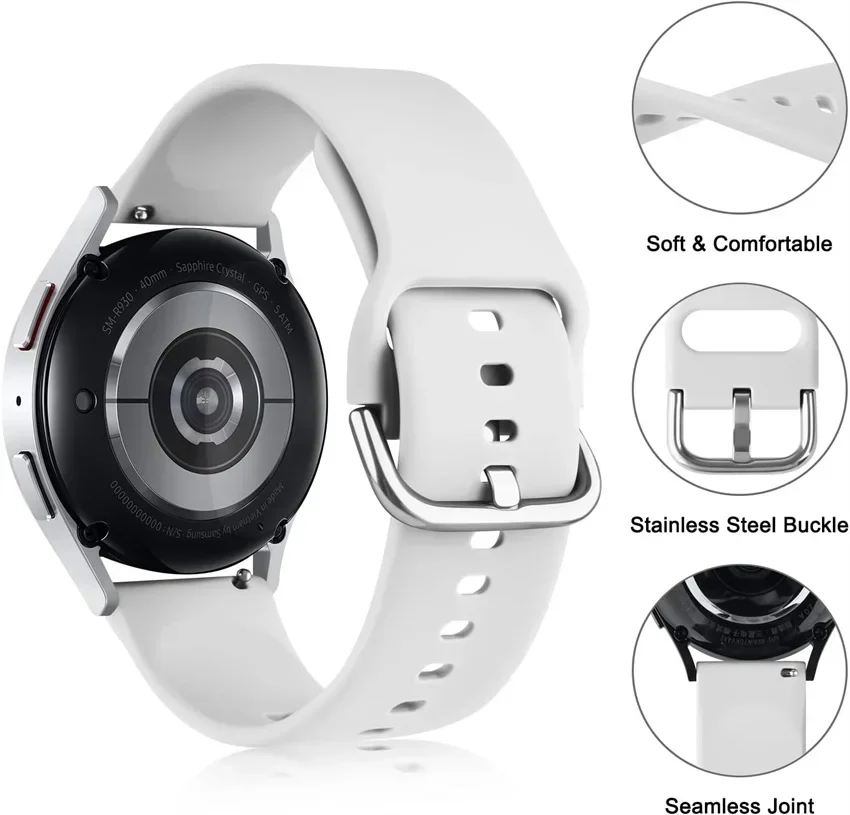 Фото Силиконовый ремешок 22 мм для Redmi Watch 5 lite, спортивный ремешок для Xiaomi Mi Watch 5 Active, аксессуары, браслет correa, умный браслет №4