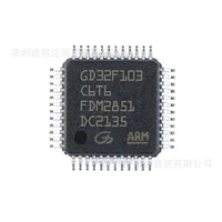 1pcslote gd32f103c6t6 single chip mcu arm32 bit microcontroller ic chip lqfp 48 new original