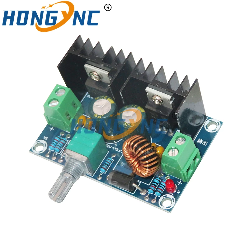 XH-M401 DC-DC понижающий преобразователь модуль питания XL4016E1 PWM регулируемый от 4 до 40 В