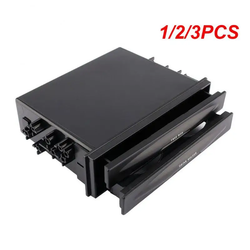 

Универсальные держатели для напитков, 1/2/3 шт., автомобильный 1 Din карманный радиоприемник, держатель для чашки, коробка для хранения, автомобильный держатель