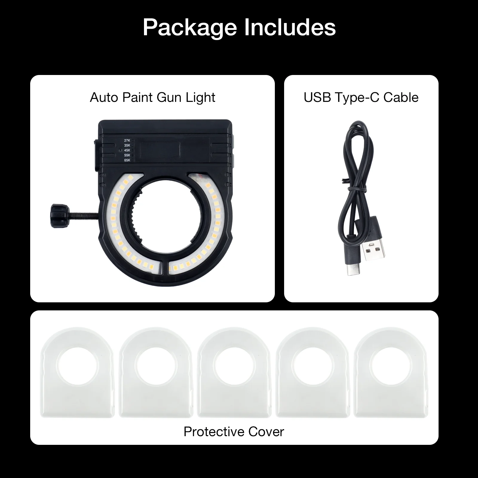 

Светильник для распылителя краски TEMPS DETIR 5 цветов