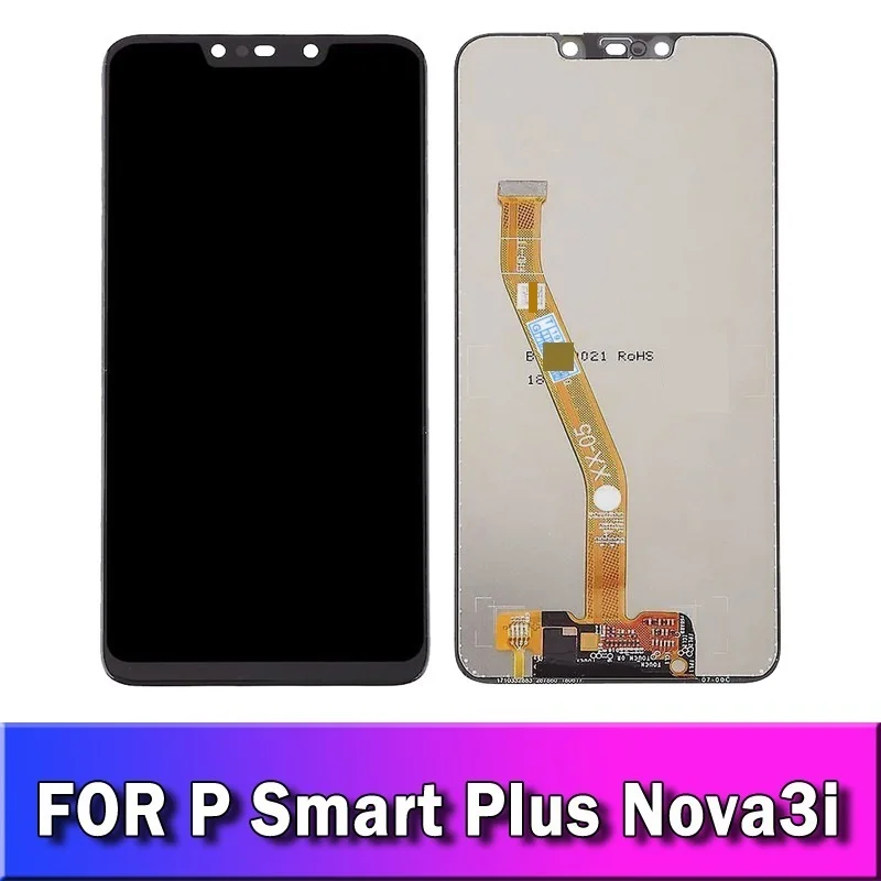 for huawei p smart plus mobile phone screen assembly nova3i lcd screen display touch screen free global shipping