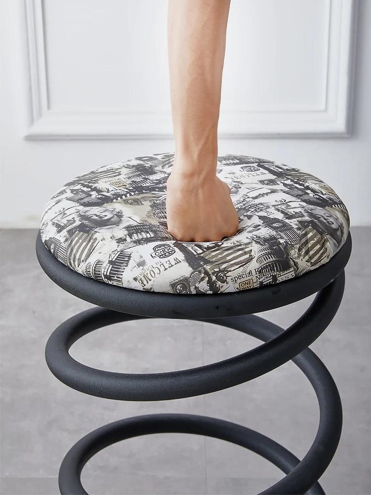 Современные барные стулья оригинальные дизайнерские креативные домашний