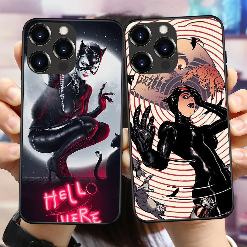 Мягкий чехол IT-17 с изображением кошки и Бэтмена для Huawei Mate Y5P Y6 Y6S Y6P Y7 Y7A Y9 Y9A Y8P Y8S Y9S 20