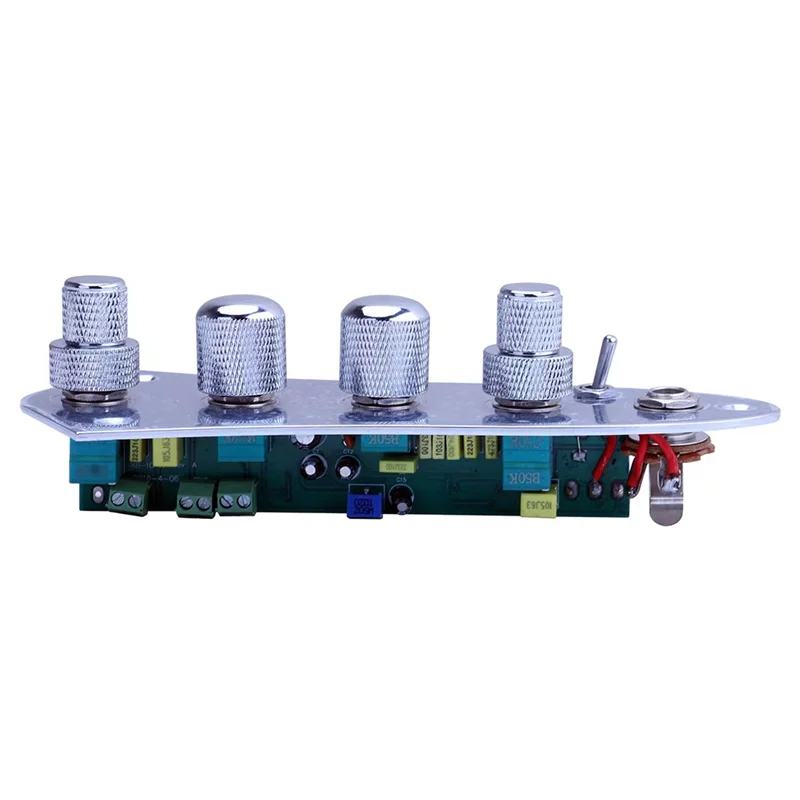 5-проводная панель управления Jazz Bass с нагрузкой для деталей 4/5 струнной бас-гитары