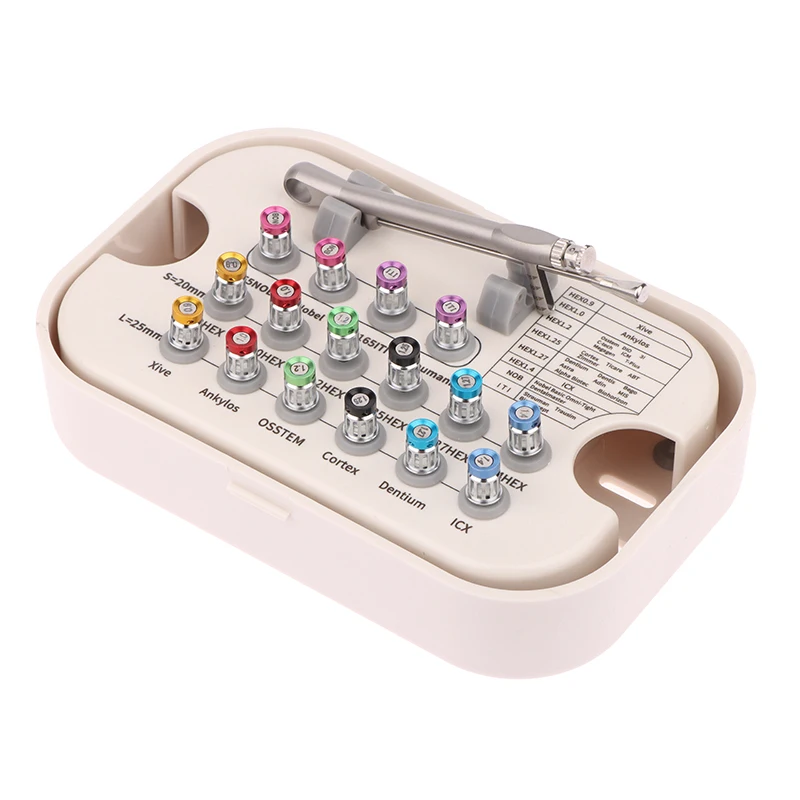 Стоматологический универсальный динамометрический ключ для имплантатов