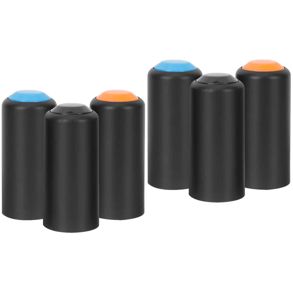 

6 pcs Cover for Mic Mic Cover Microphone Covers Mic Screw on Caps Microphone Parts