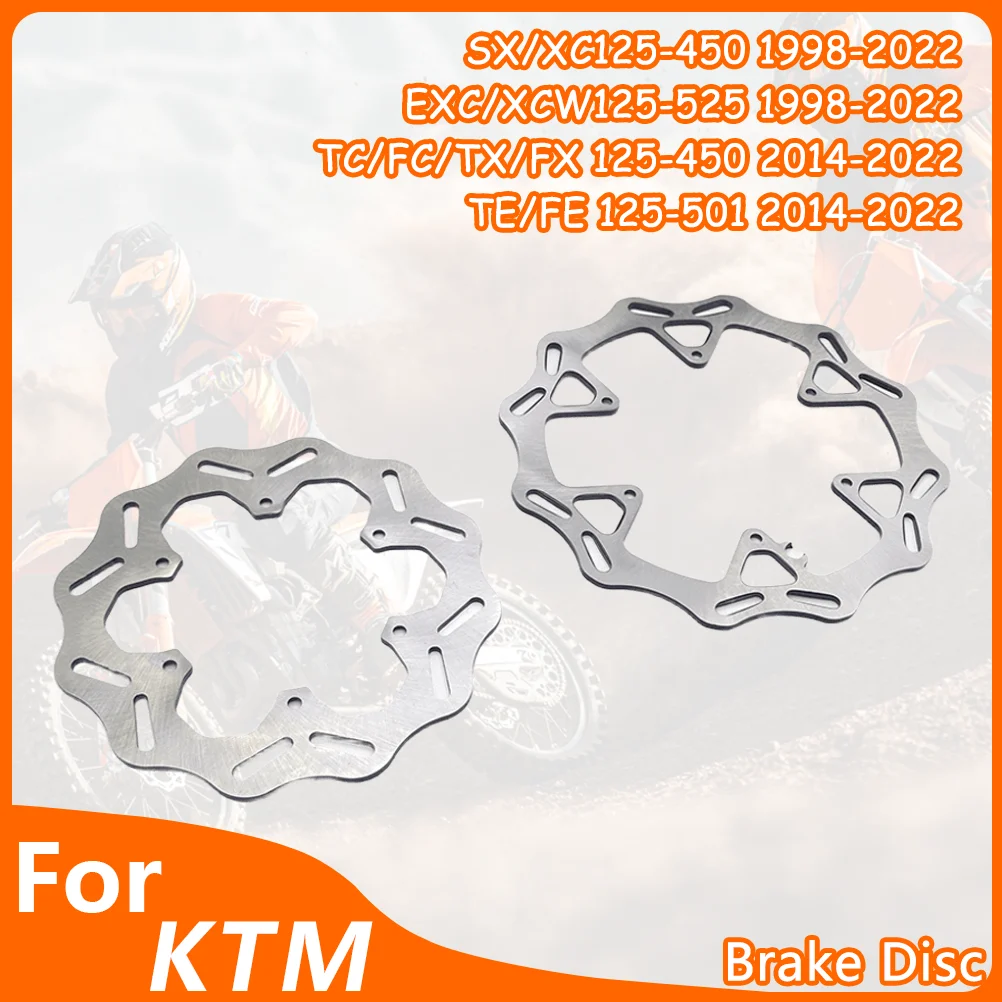 Фото Для мотоцикла KTM HUSQVARNA, 6 отверстий, передний и задний тормозной диск, роторы SX XC EXC XCW TC FC TX FX TE FE, тормозной диск для мотокросса №1