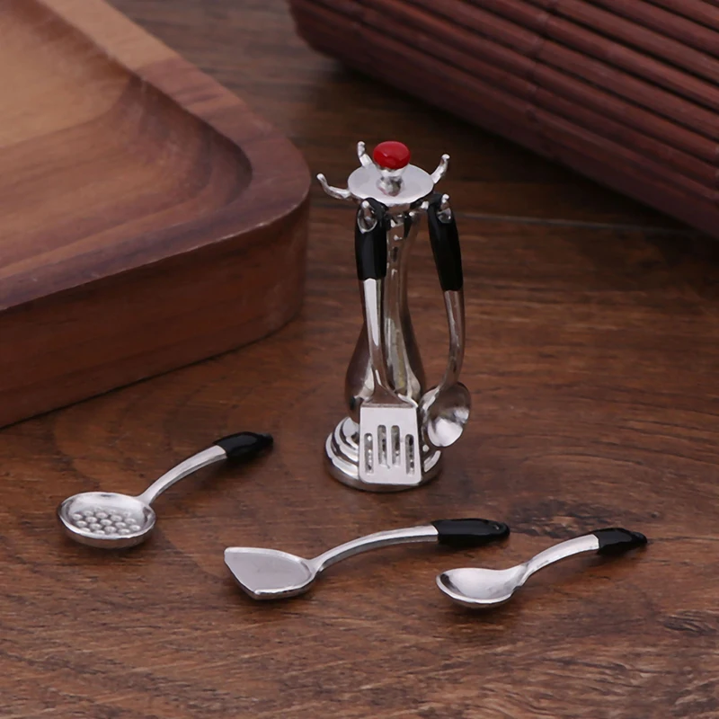 

Миниатюрные кухонные принадлежности для кукольного домика 6 шт./компл. 1:12, кухонные аксессуары для кукольного домика, самые популярные пода...