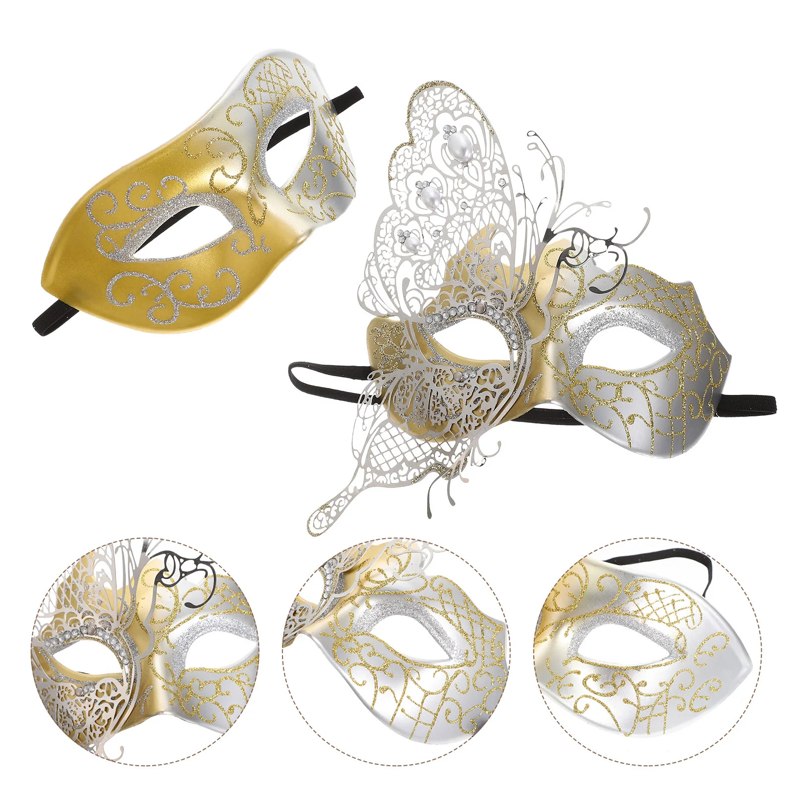 

Eye Coverparty Masquerade Costume Couple Venetian Lace Accessories Gras Mardicosplay Prom Supplies Adornments Propsface Half