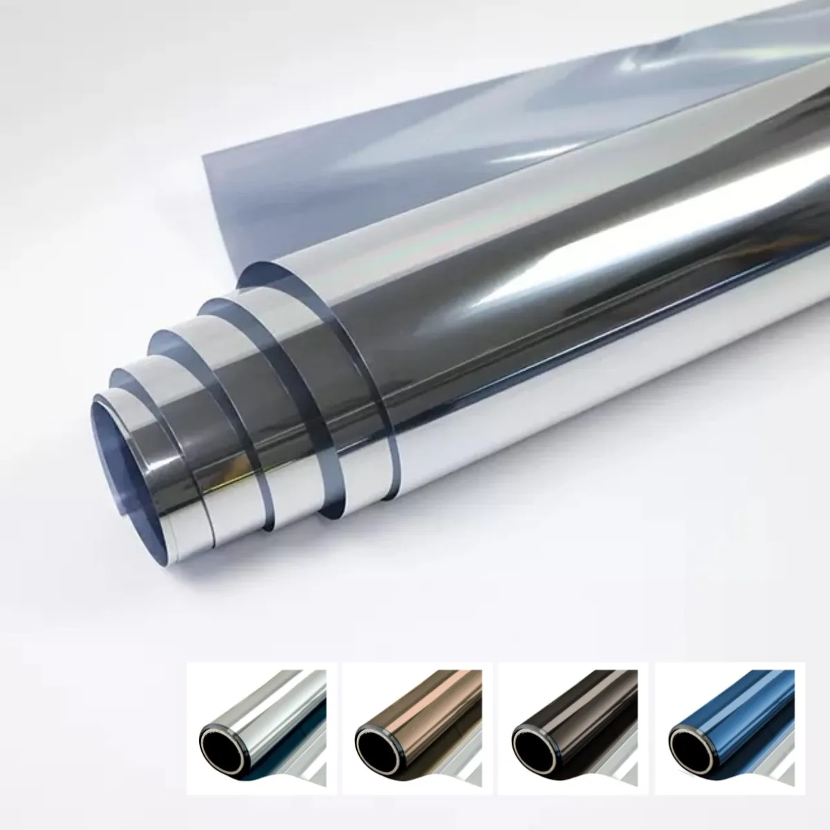 

Thermal Insulation Sun Blocking Window Film Privacy Mirror Reflective Window Tint Heat Control Glass Vinyl Window Movie for Home