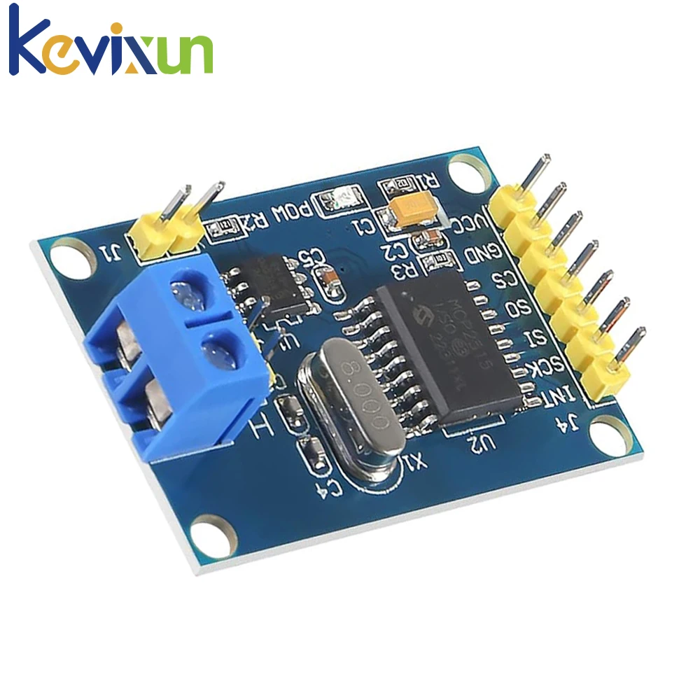 1-10 шт. MCP2515 плата модуля CAN TJA1050 приемник SPI для 51 микроконтроллера