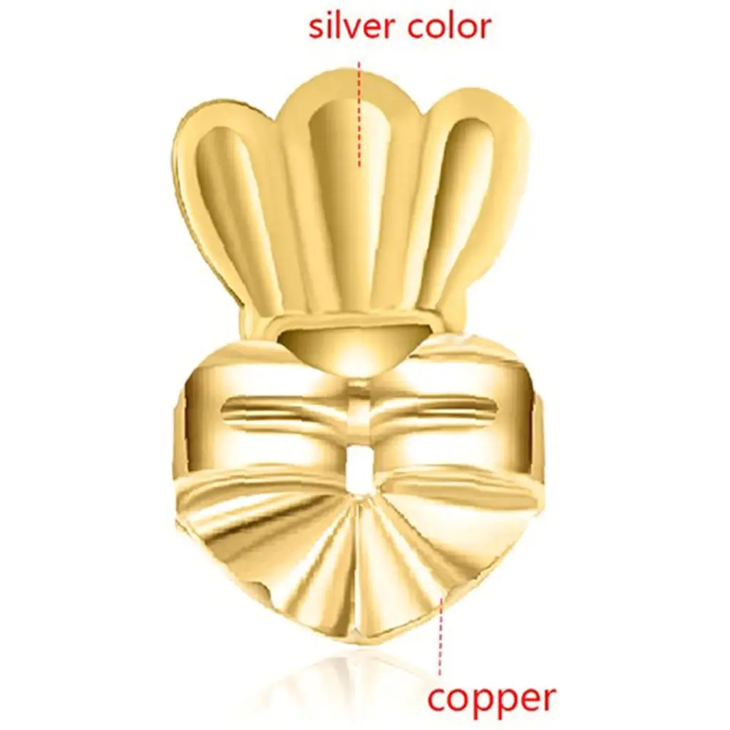 Задняя часть сережек фиксирующие медные подъемники для женщин