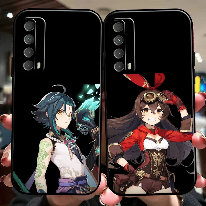 

Genshin Impact Project Game Phone Case For Huawei Honor 10 V10 10i 10 Lite 20 V20 20i 20 Lite 30S 30 Lite Pro Liquid Silicon