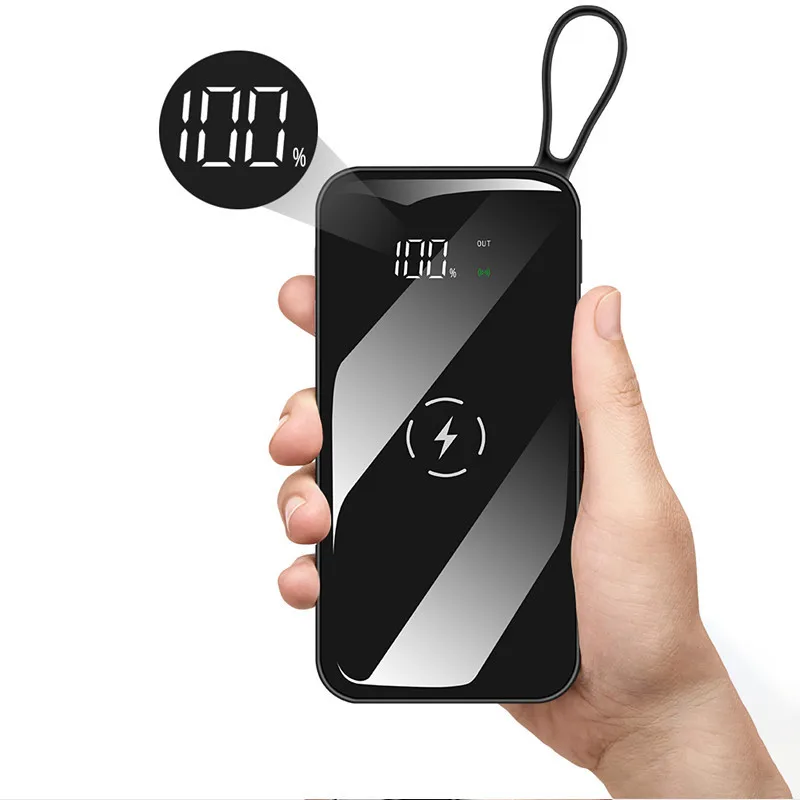 large 50000mah powerbank phone charger digital display outdoor emergency portable fast charging external battery for xiaomi free global shipping