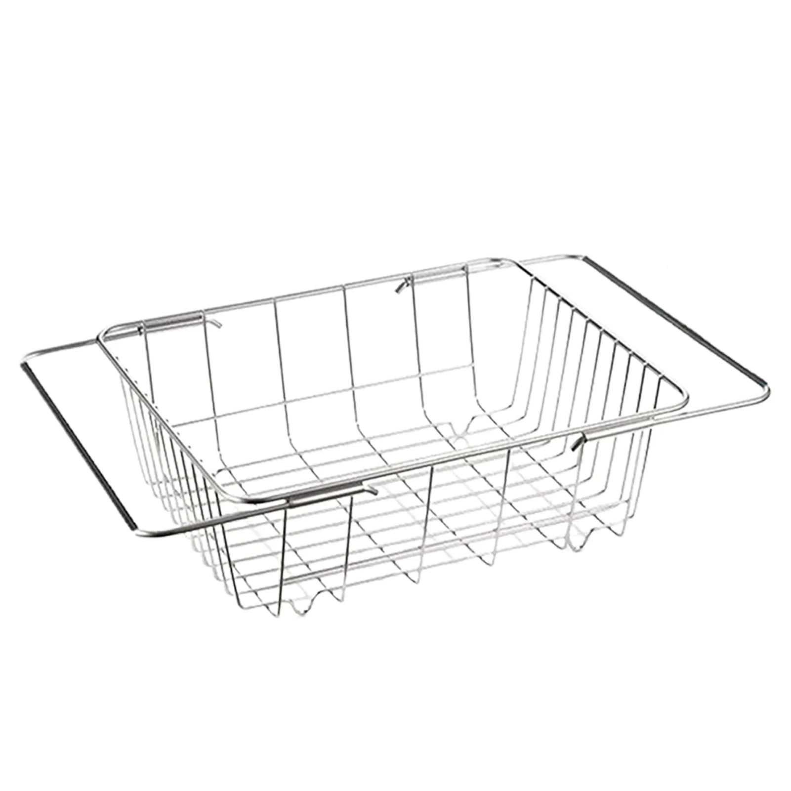 

Телескопическая дренажная корзина, телескопическая дренажная корзина, регулируемый лоток из нержавеющей стали для раковины, дренажная сто...