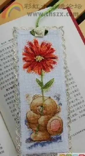 

BK085 DIY Craft Stich Cross Stitch Bookmark Christmas Plastic Fabric Needlework Embroidery Crafts Counted New Gifts Kit