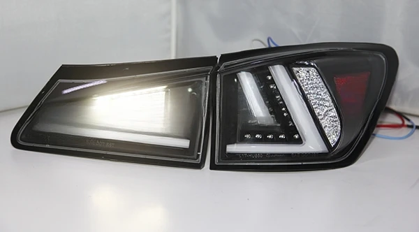 

For LEXUS IS250 LED Tail Lamp Black Housing 2006 to 2012 year JY
