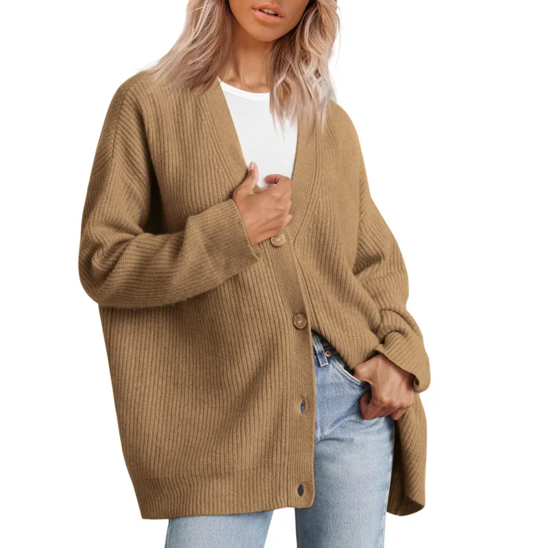 

Online Style Simple Versatile Knitted Women's Button Solid Sweater shirts for Women Fashion Rushed Recommend black turtleneck