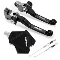 cnc aluminum dirt bikes stunt clutch pull cable lever brake clutch levers system set for yamaha yz426f yz 426f yz 426 f 2008
