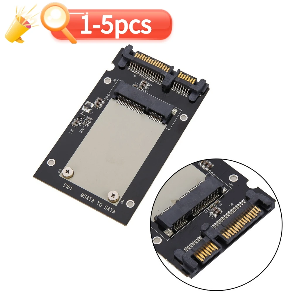 

MSATA SSD to 2.5in SATA Convertor Adapter Card Computer Transition Card