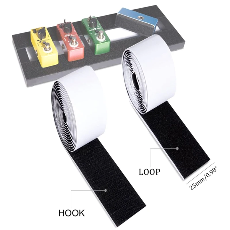 

Клейкая гитарная Педальная доска, педали, монтажная лента, крюк-петля, аксессуары для гитары