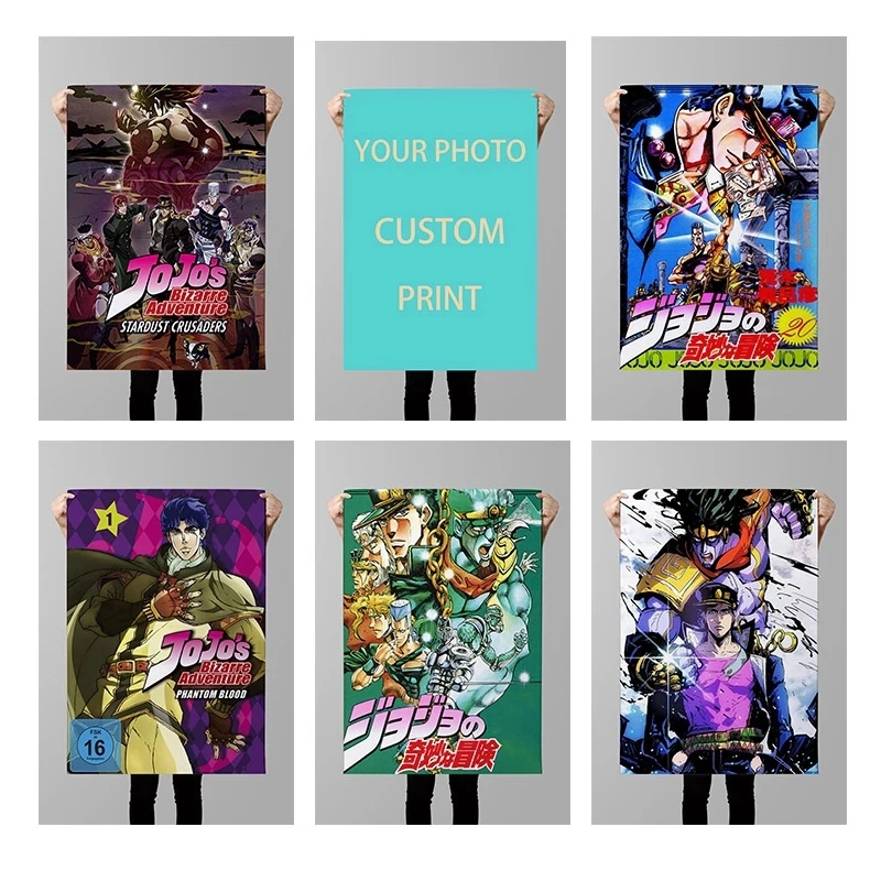 

Japanese Wall Art Anime Modular Canvas JOJO'S Pictures Home Classic Decor Painting Prints Poster Living Room Cuadros No Frame