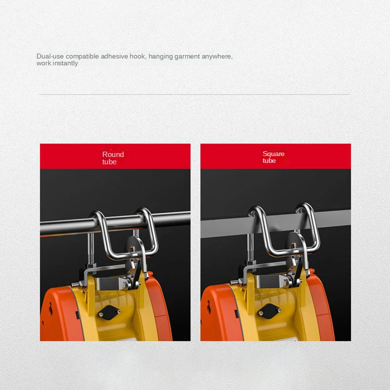 1300 Вт миниатюрная электрическая лебедка сверхвысокой эффективности 19 м/мин