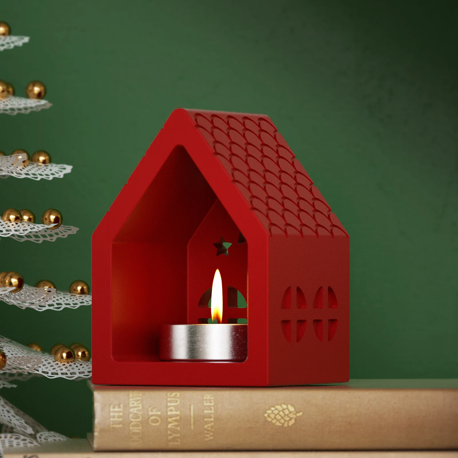 Пентаграмма Звездный дом силиконовые формы из смолы для подсвечника эпоксидной