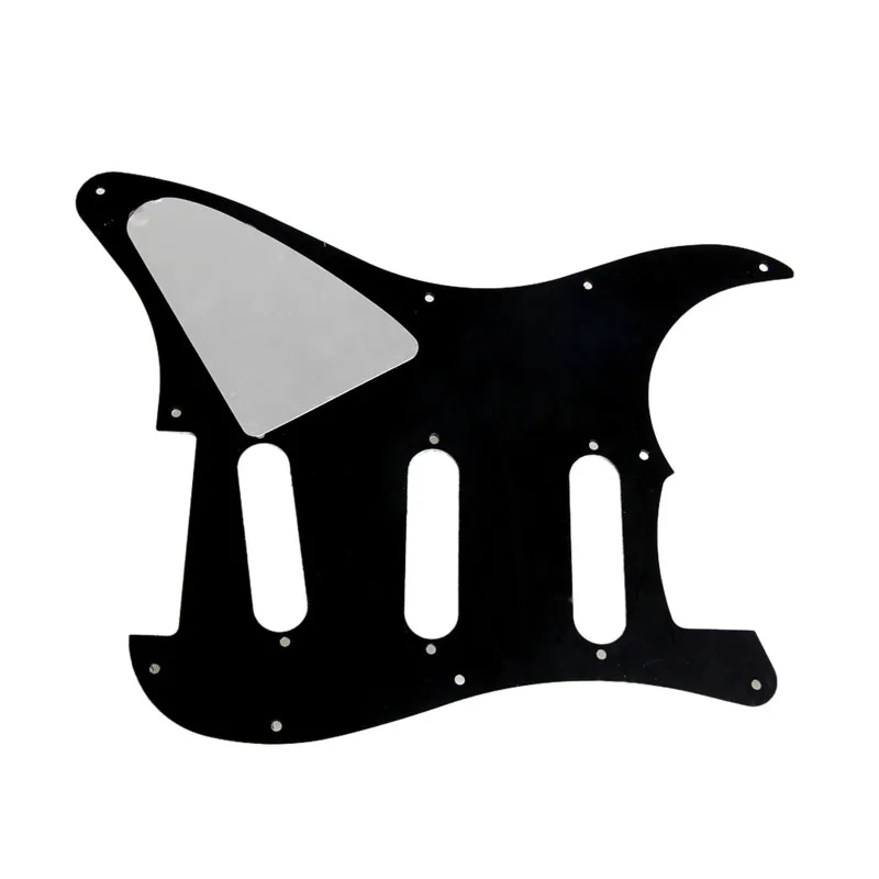 

2022 New 3 Ply Electric Guitar Pickguard Black Scratch Plate For Strat New