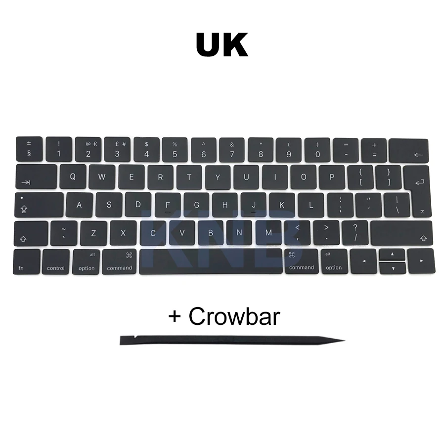Полные колпачки клавиш для Macbook Pro Retina 13 &quot15" A1706 A1707 клавиши клавиатуры US UK SP FR CH