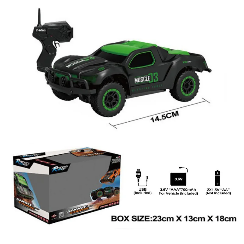 

New Remote Control Children's Electric Remote Control Toys Off-road High-speed Car Racing Model Toy Remote Control Car
