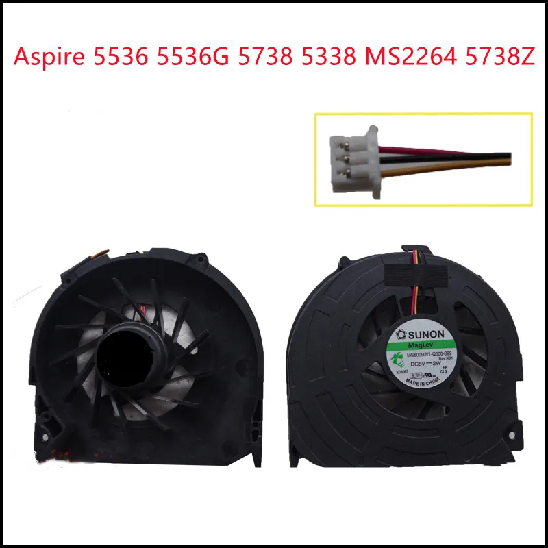 

Новый кулер для охлаждения процессора ноутбука Acer Aspire 5536 5536G 5738 5338 MS2264 5738Z