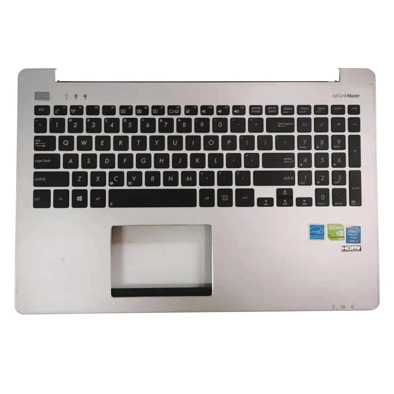 

95%NEW Top Cover Laptop LCD Back cover For ASUS R553L S551LN V551 K551 R551 S551 S551L LCD Front Bezel NonTouch/Touch Grey