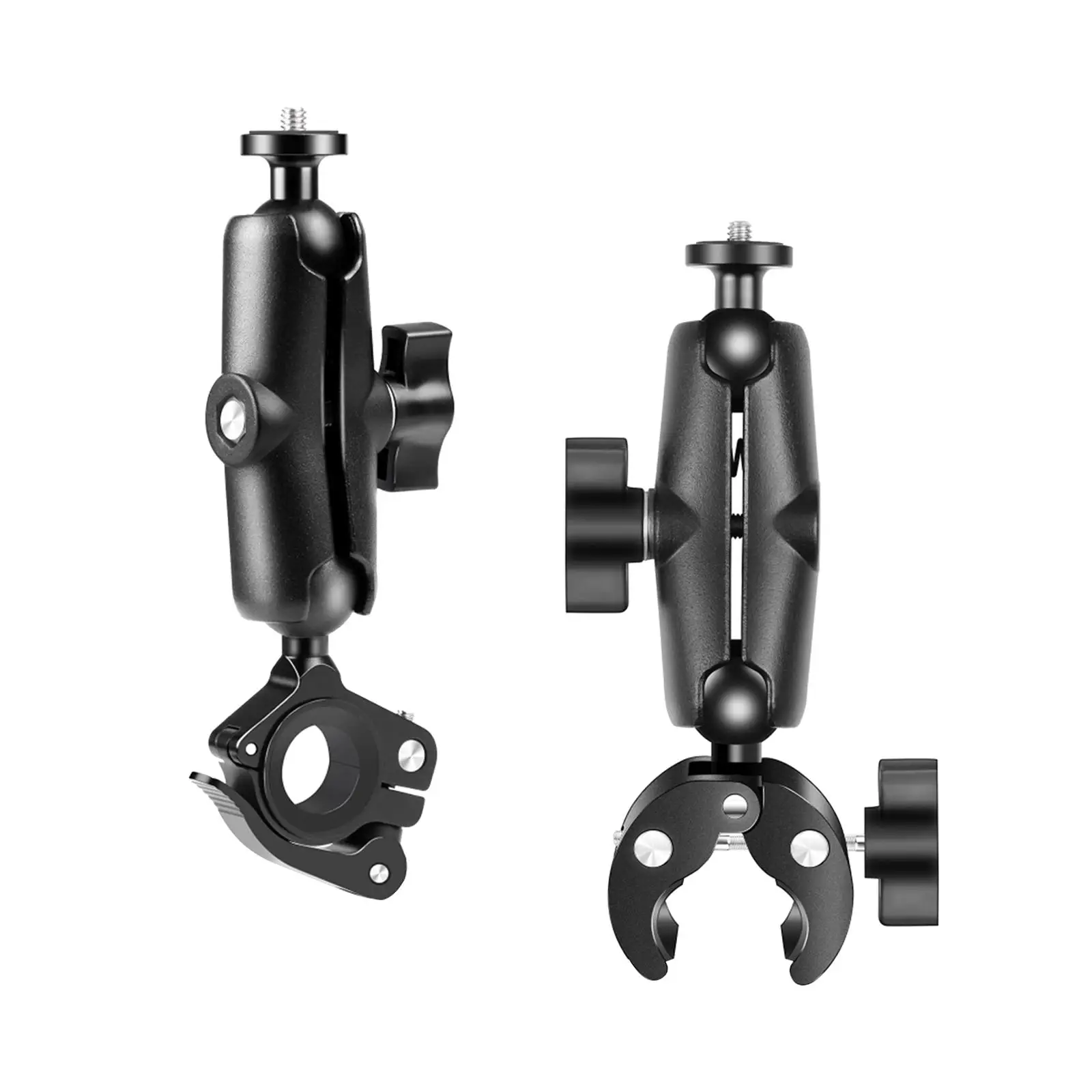 

Camera Handlebar Mount Adapter Holder 360 Degree Rotation Camera Accessories Strong with 1/4 Thread for Live Broadcast Shooting