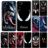 silicone phone case for huawei p30 p40 p20 p10 lite p50 pro 5g psmart z 2019 soft back cover coque shell marvel horro venom face