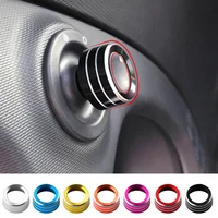 for smart interior modification accessories aluminum car ring mirror adjuster trim frame