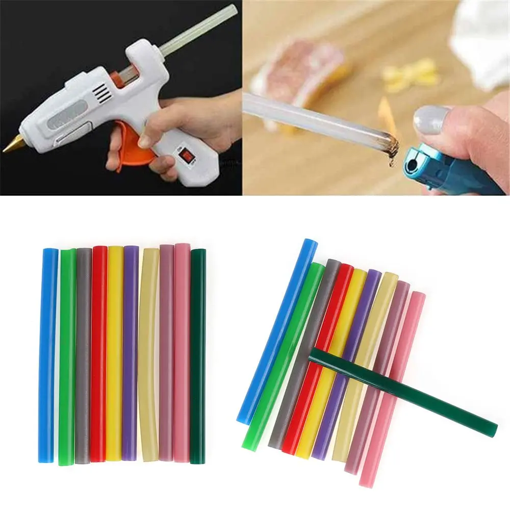 

Mix Color Diy Mix Color Craft Album Multicolor Glitter Adhesive Stick Hot Melt Heating Glue