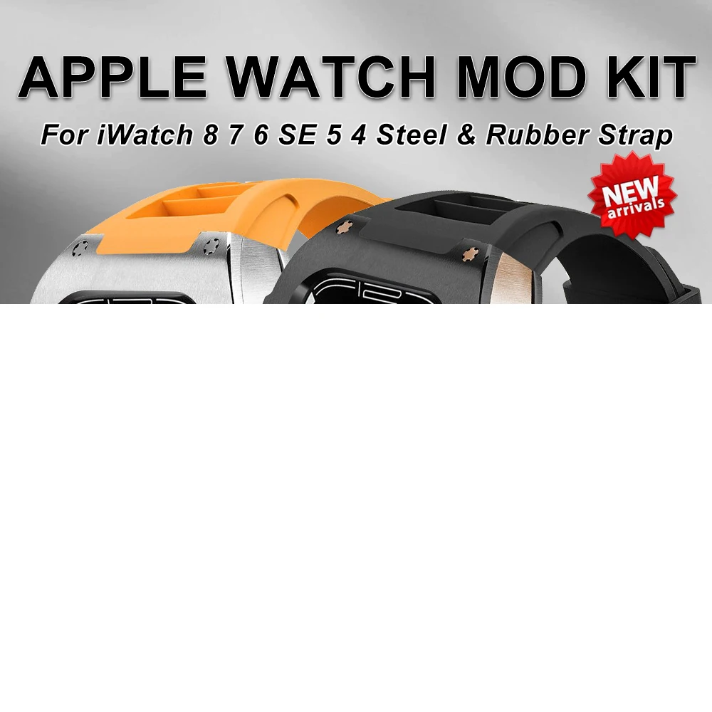 

APB1047 Titanium & Steel Mod Kit For Apple Watch Old Customers