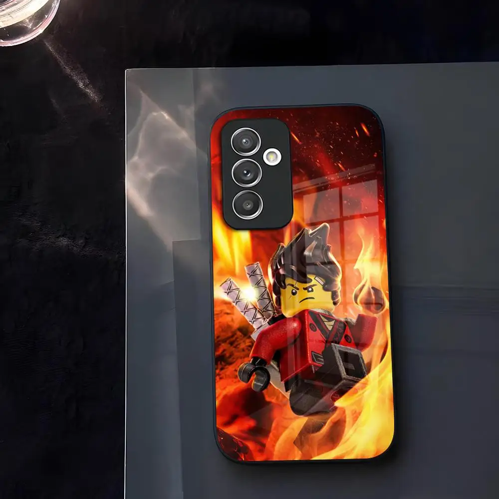 Стеклянный чехол для Samsung Galaxy S23 S24 S21 S22 S20 Ultra Fe Plus A34 A54 A24 A52 A53 M54