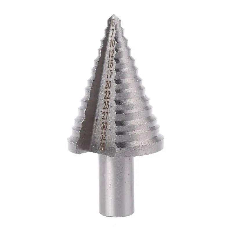 

for TITANIUM Coated HSS Spiral Groove Step Drill Bit for Drilling Metal Hol