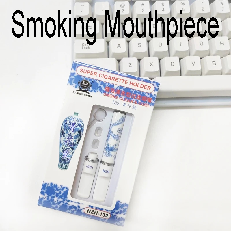 

For 8mm Microfilter Remove to Clean Cigarette Holder Recyclable Portable Smoke Mouthpiece Tar Filtration Smoking Accessories