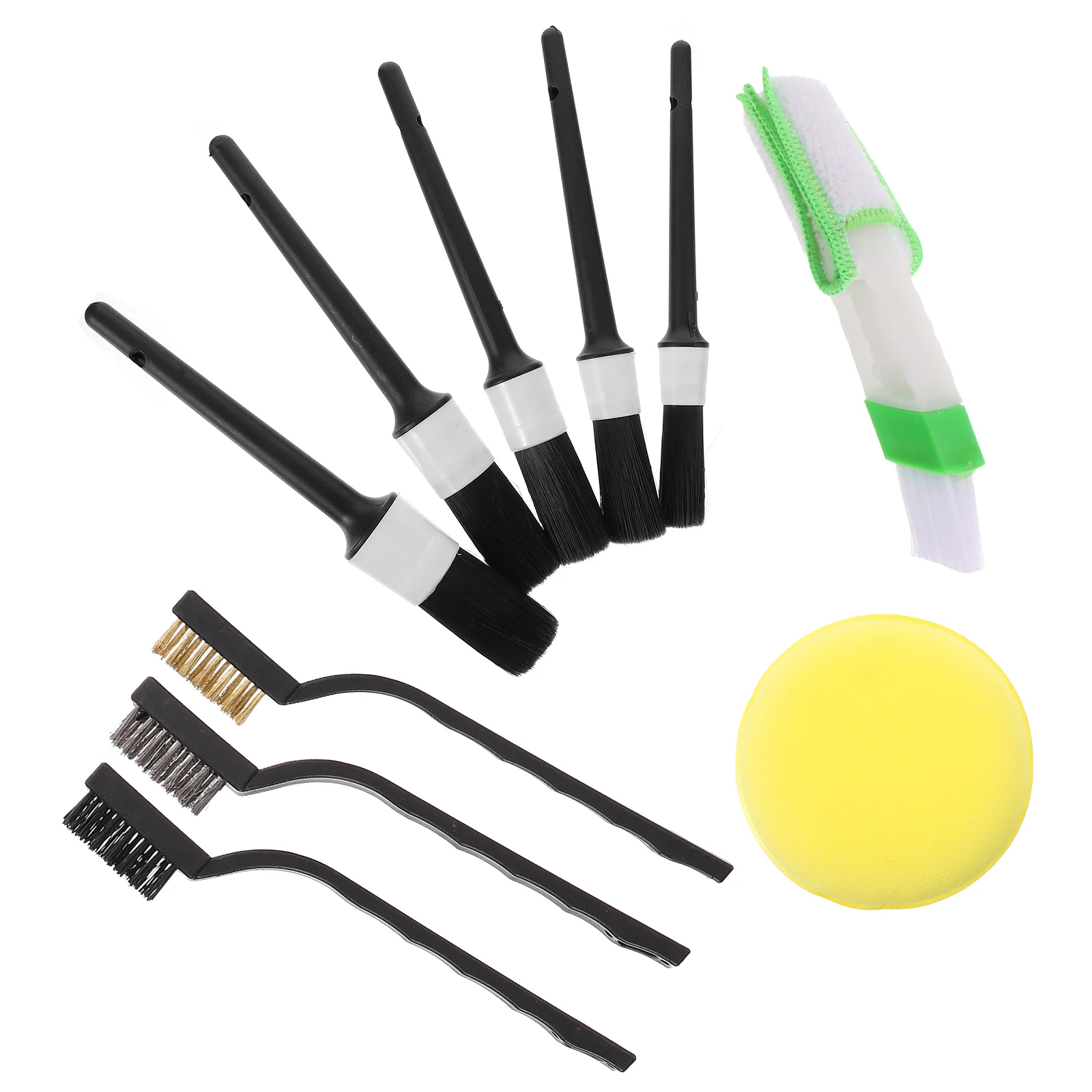 

Brush Car Wheel Auto Brushes Detailing Washing Stainscrub Spoke Dusters Alloy Motorcycle Tire Microfibre Kit Detail Automotive