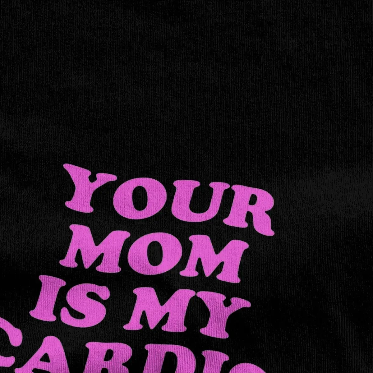 Футболка мужская с надписью ваша мама это моя кардио свободная рубашка из