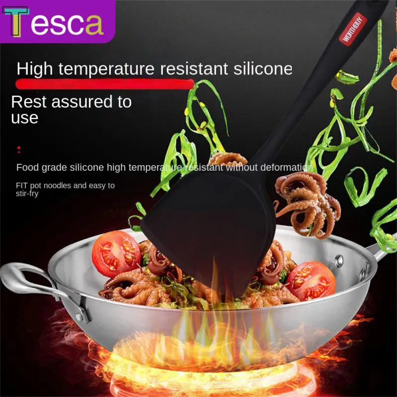 

Resistant High Temperature Spatula Cooking Utensils Set Non-stick Cookware Set Baking Tools Shovel Leaky Spoon Kitchenware