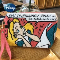 disney alice new womens clutch luxury brand womens plush clutch large capacity high quality fashion student coin purse