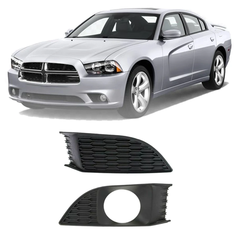 Автомобильный передний бампер противотуманная фара крышка гриля решетка