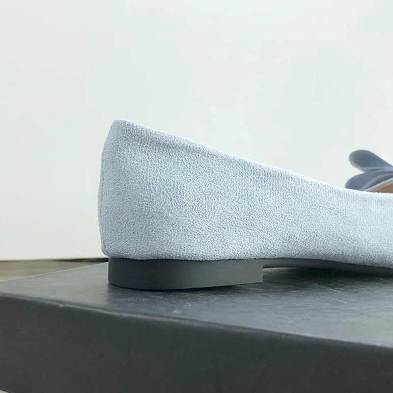 Bow-Knot Sweet Ballerina Shoe For Women 2023 New Arrivals Ballet Soft Bottom Flats Low Pricing Hot Sell Casual Street Moccasines