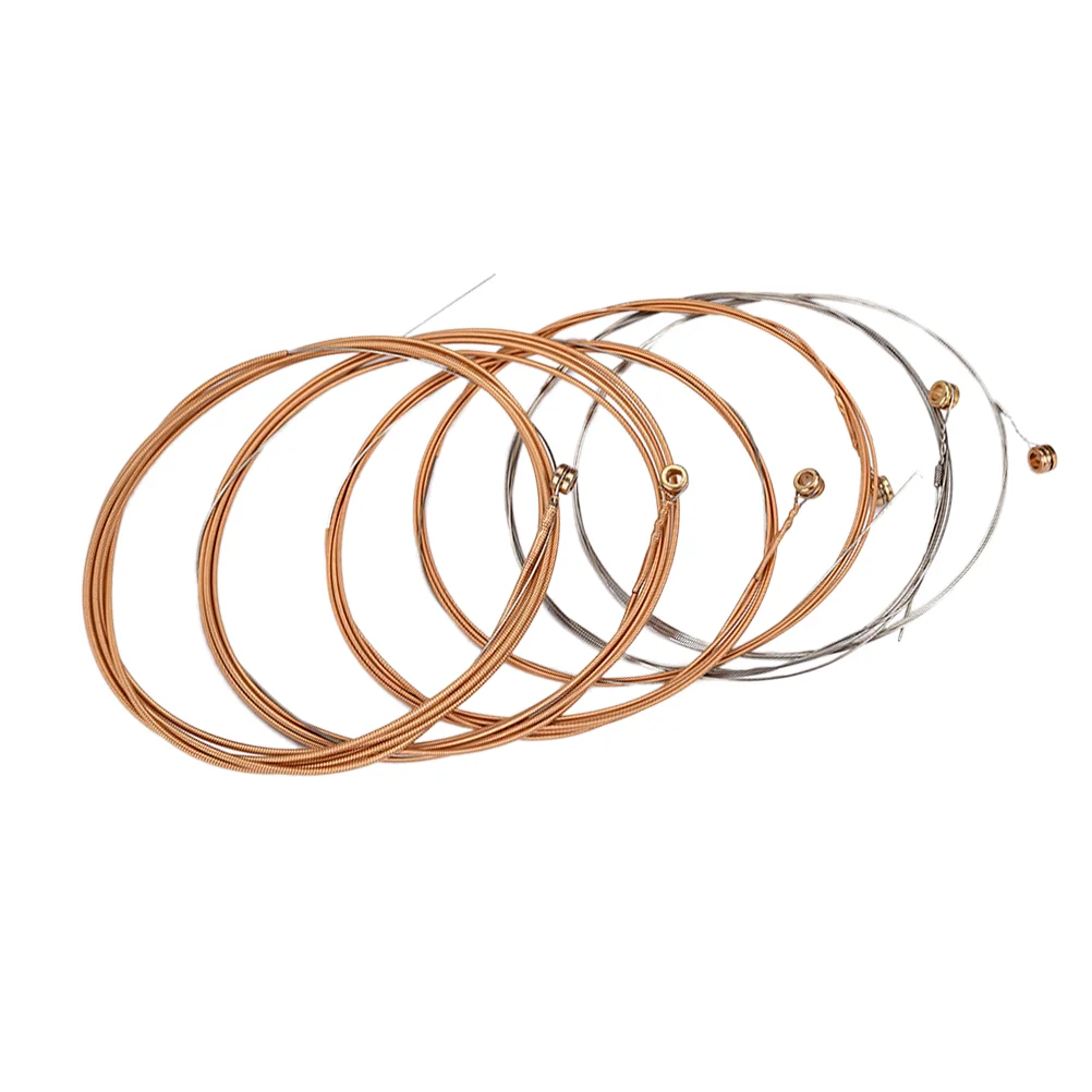 6 шт./компл. стальные гитарные струны разных размеров для 6-струнной народной